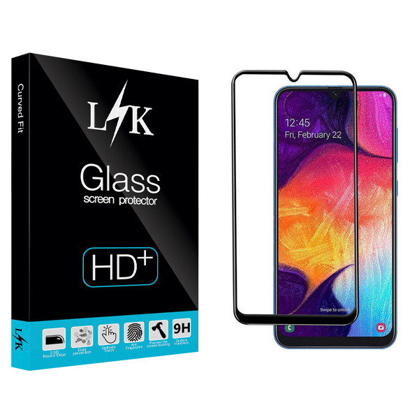 محافظ صفحه نمایش ال کی مدل +HD مناسب برای گوشی موبایل سامسونگ Galaxy A70