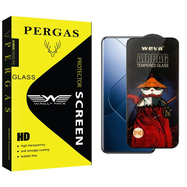 محافظ صفحه نمایش وایلی نایس مدل Pergas2 Airbag مناسب برای گوشی موبایل شیائومی Redmi 14T Pro