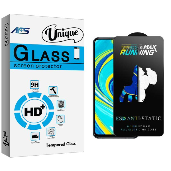 محافظ صفحه نمایش ای اف اس مدل Unique2 Running Max مناسب برای گوشی موبایل شیائومی  Redmi Note 9 Pro
