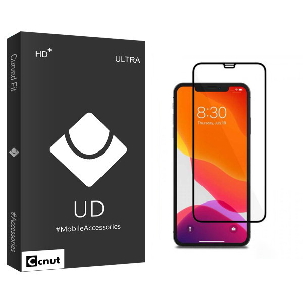 محافظ صفحه نمایش سرامیکی کوکونات مدل UD Black مناسب برای گوشی موبایل اپل iPhone11 Pro