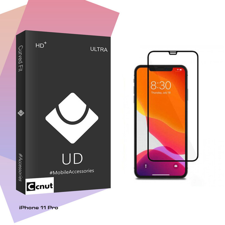 محافظ صفحه نمایش سرامیکی کوکونات مدل UD Black مناسب برای گوشی موبایل اپل iPhone11 Pro