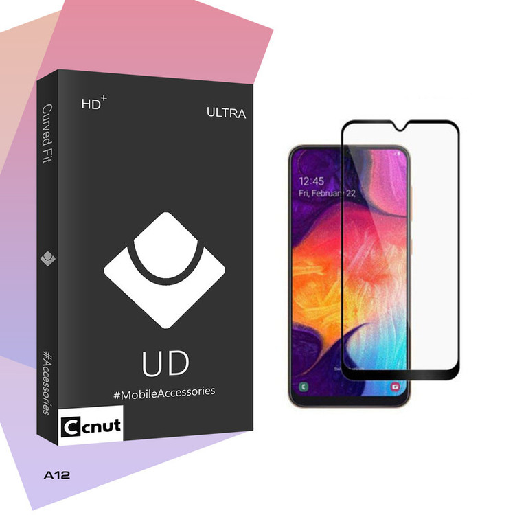 محافظ صفحه نمایش سرامیکی کوکونات مدل UD Black مناسب برای گوشی موبایل سامسونگ Galaxy A12