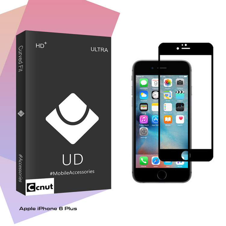 محافظ صفحه نمایش کوکونات مدل UD Black مناسب برای گوشی موبایل اپل iPhone 6 Plus