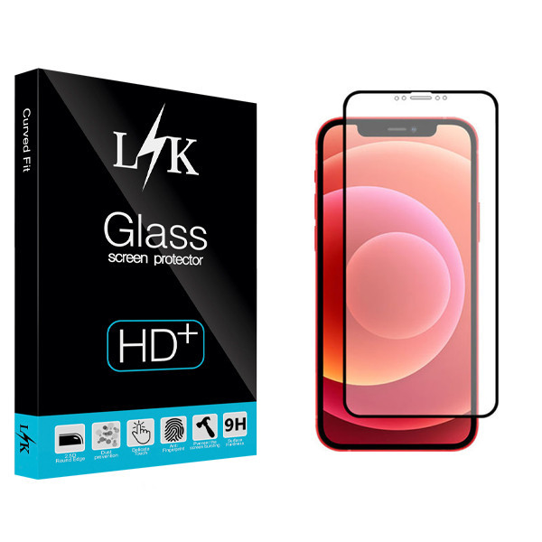 محافظ صفحه نمایش سرامیکی ال کی مدل +HD مناسب برای گوشی موبایل اپل iPhone 12 Pro Max