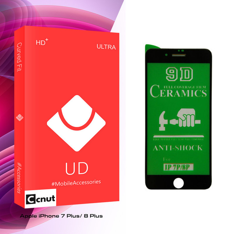 محافظ صفحه نمایش کوکونات مدل UD Glass مناسب برای گوشی موبایل اپل iphone 7 Plus/ 8 Plus
