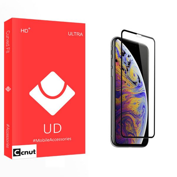 محافظ صفحه نمایش شیشه ای کوکونات مدل UD Glass مناسب برای گوشی موبایل اپل iPhone Xs max