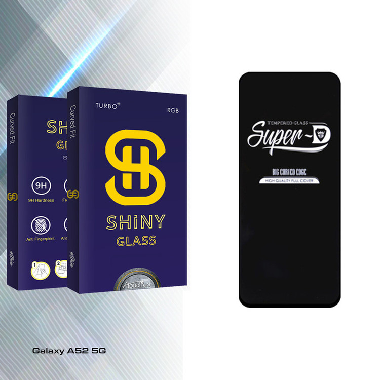 محافظ صفحه نمایش شیشه ای آتوچبو مدل Shiny GlassSuper-D مناسب برای گوشی موبایل سامسونگ Galaxy A52 5G