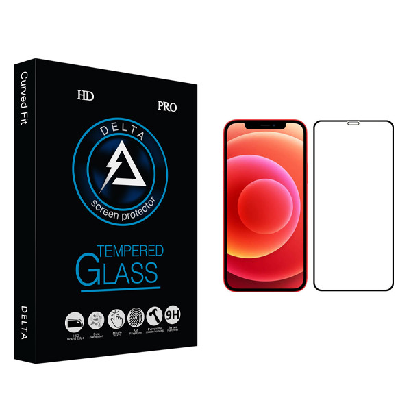 محافظ صفحه نمایش دلتا مدل HD مناسب برای گوشی موبایل اپل iPhone 12 mini