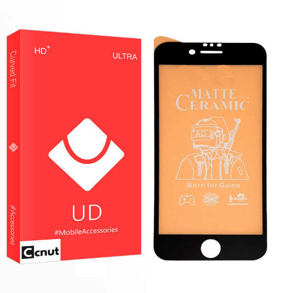 محافظ صفحه نمایش سرامیکی مات کوکونات مدل UD Glass مناسب برای گوشی موبایل اپل Iphone 6/ 7/ 8