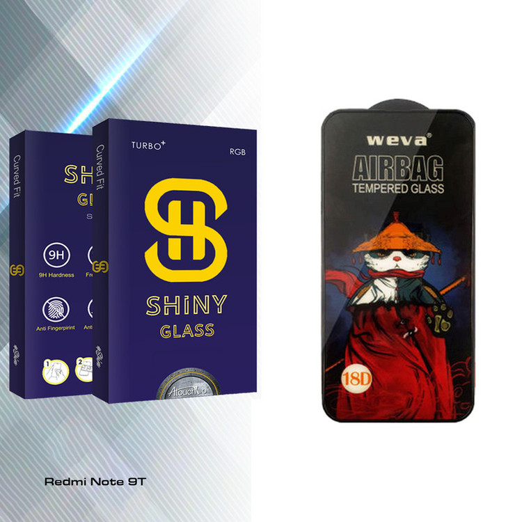 محافظ صفحه نمایش آتوچبو مدل Shiny Pro_Airbag مناسب برای گوشی موبایل شیائومی Redmi Note 9T