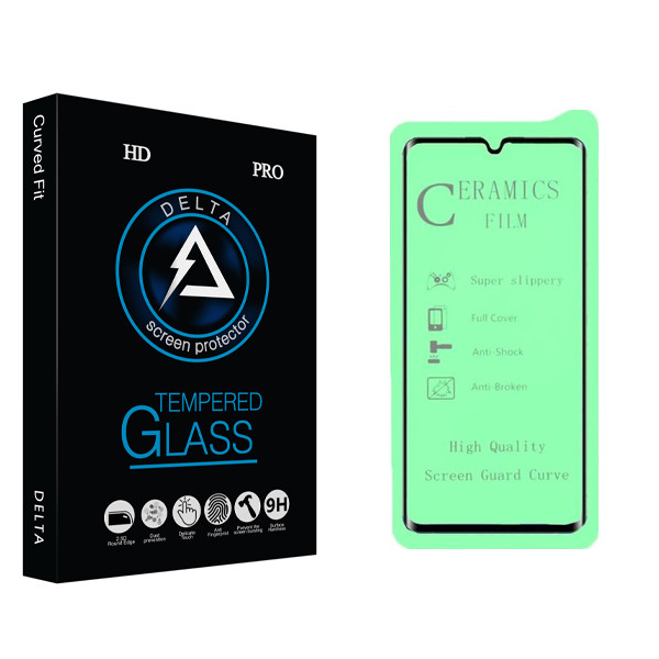 محافظ صفحه نمایش سرامیکی دلتا مدل HD مناسب برای گوشی موبایل سامسونگ Galaxy A30