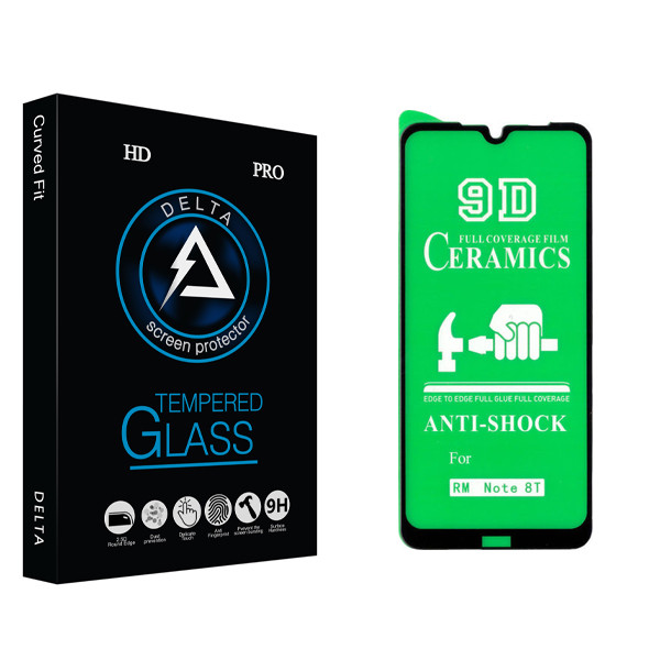 محافظ صفحه نمایش سرامیکی دلتا مدل HD مناسب برای گوشی موبایل شیائومی Redmi Note 8T