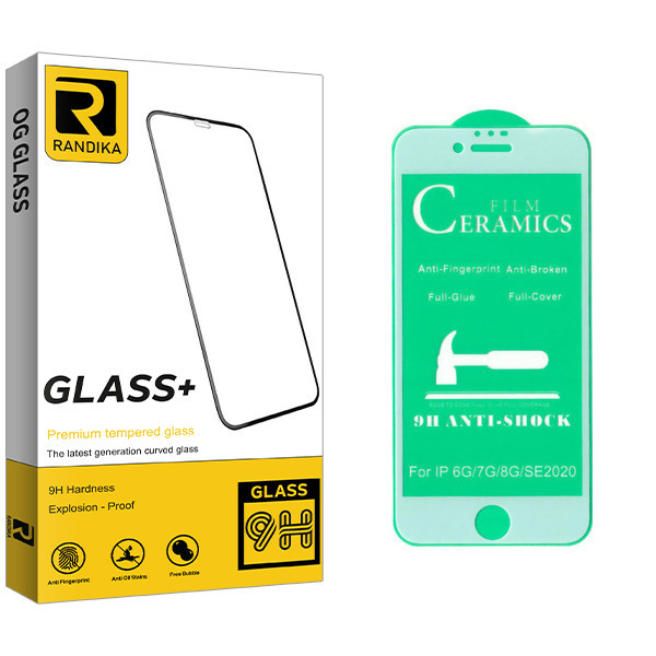 محافظ صفحه نمایش سرامیکی راندیکا مدل GLD مناسب برای گوشی موبایل اپل Iphone SE 2020 / 6 / 6S / 7 / 8