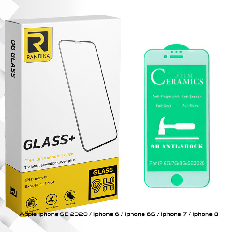محافظ صفحه نمایش سرامیکی راندیکا مدل GLD مناسب برای گوشی موبایل اپل Iphone SE 2020 / 6 / 6S / 7 / 8
