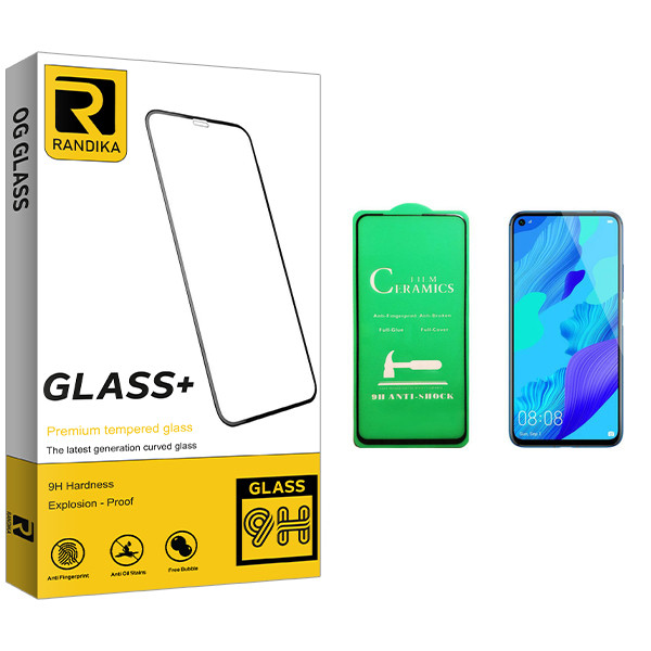 محافظ صفحه نمایش سرامیکی راندیکا مدل GLD مناسب برای گوشی موبایل هوآوی nova 5T