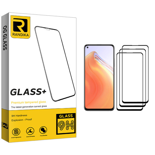 محافظ صفحه نمایش راندیکا مدل Gld مناسب برای گوشی موبایل شیائومی Mi 10T 5G بسته سه عددی