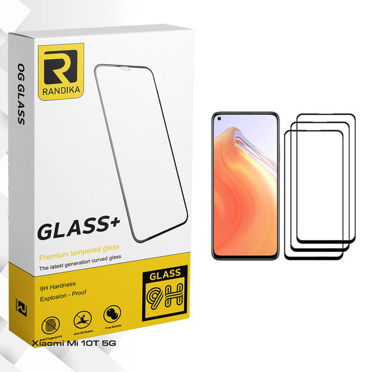 محافظ صفحه نمایش راندیکا مدل Gld مناسب برای گوشی موبایل شیائومی Mi 10T 5G بسته سه عددی