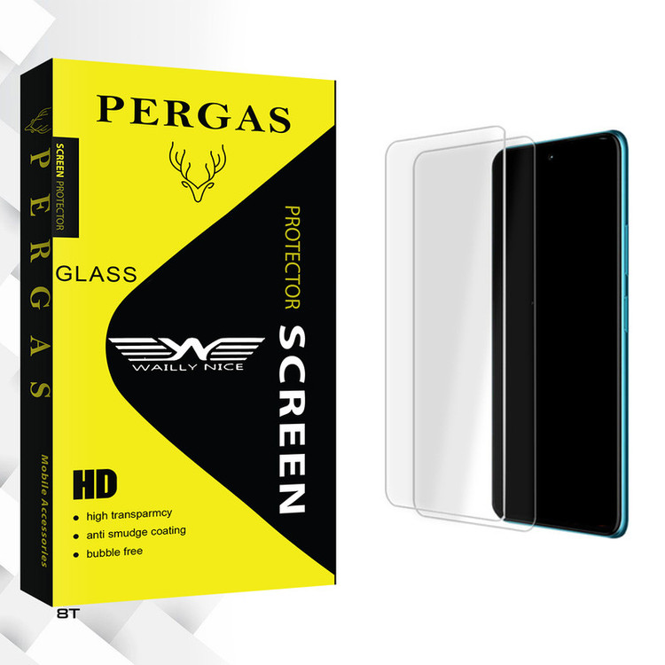 محافظ صفحه نمایش شیشه ای وایلی نایس مدل Pergas Glass مناسب برای گوشی موبایل وان پلاس 8T بسته دو عددی