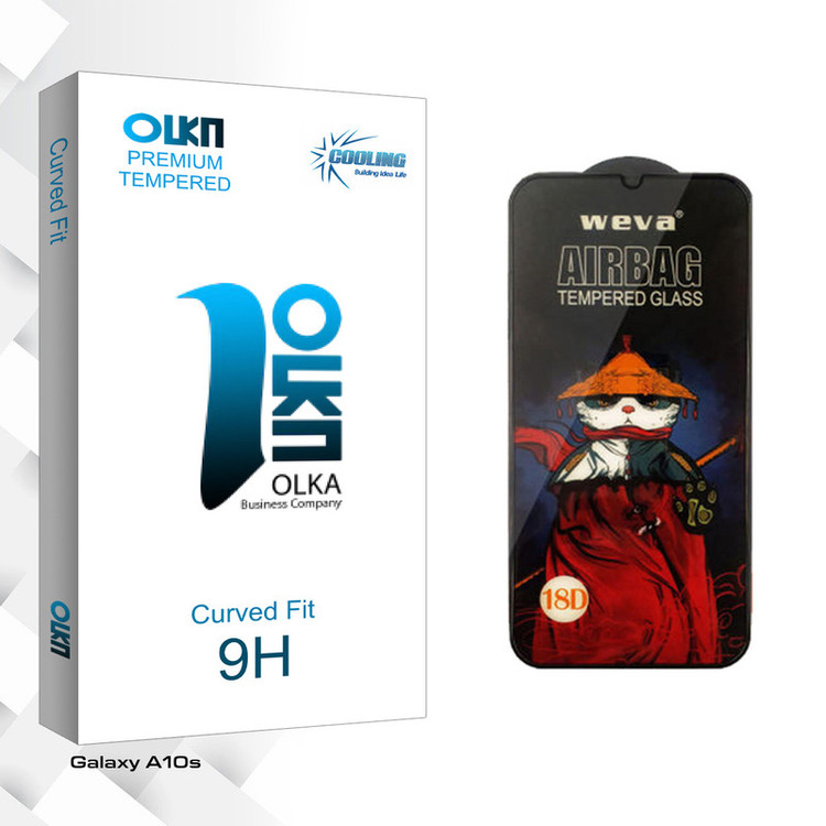 محافظ صفحه نمایش کولینگ مدل Olka Glass_Airbag مناسب برای گوشی موبایل سامسونگ Galaxy A10s