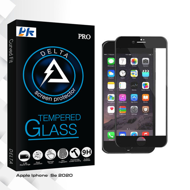 محافظ صفحه نمایش سرامیکی پی کی مدل Delta Glass مناسب برای گوشی موبایل اپل Iphone Se 2020