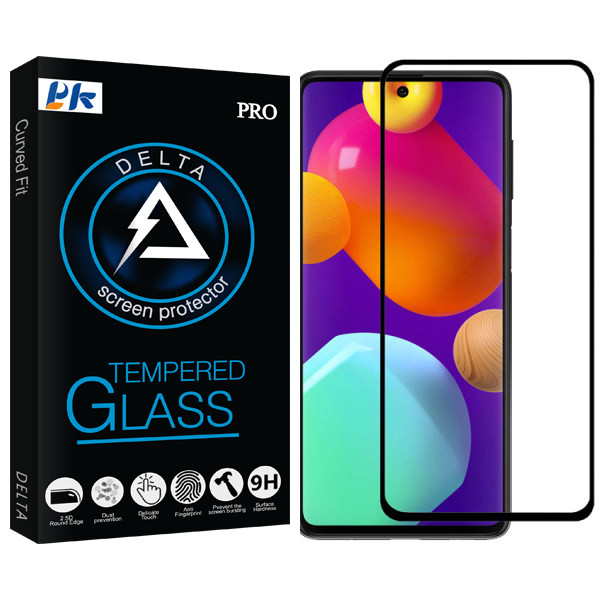 محافظ صفحه نمایش پی کی مدل Delta Glass مناسب برای گوشی موبایل سامسونگ Galaxy M62