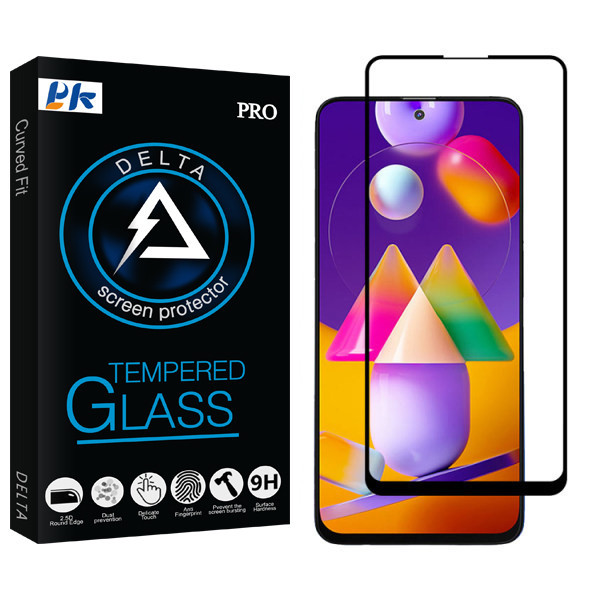 محافظ صفحه نمایش سرامیکی مات پی کی مدل Delta Glass مناسب برای گوشی موبایل سامسونگ Galaxy M31s/ A51