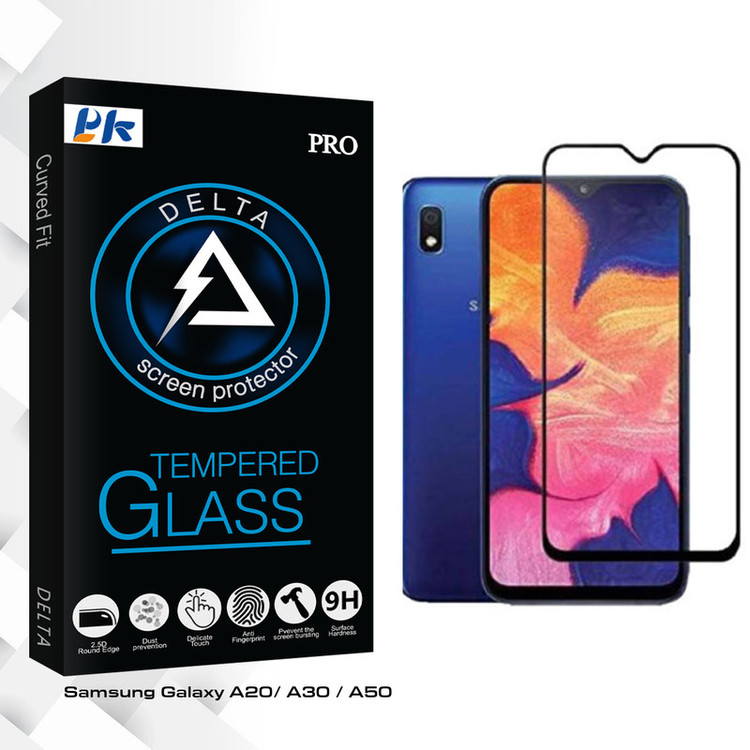 محافظ صفحه نمایش سرامیکی مات پی کی مدل Delta Glass مناسب برای گوشی موبایل سامسونگ Galaxy A20/ A30 / A50