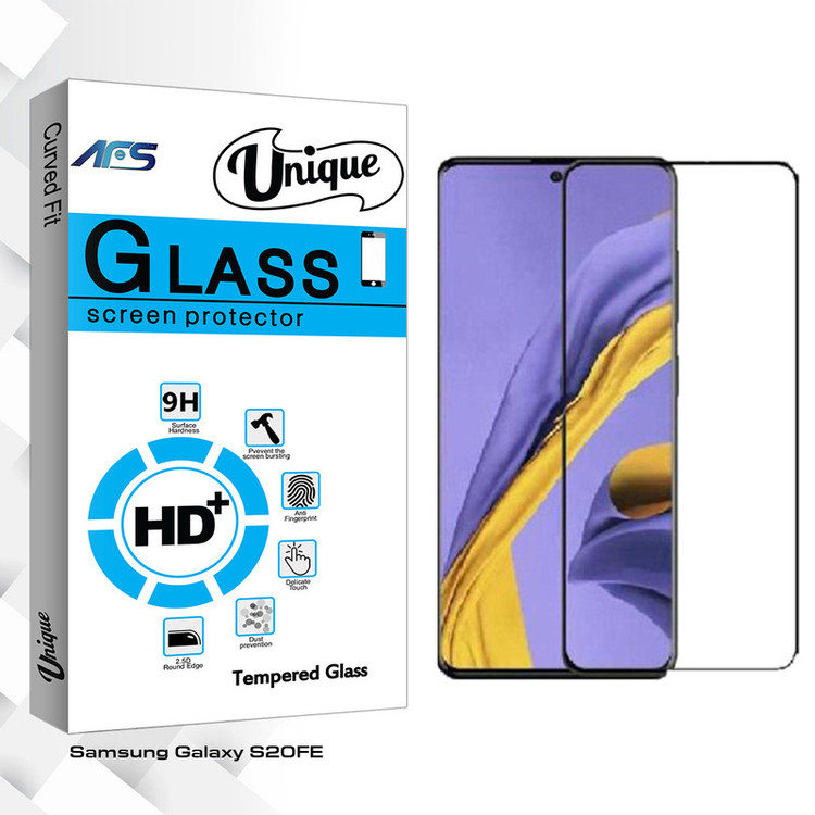 محافظ صفحه نمایش سرامیکی ای اف اس مدل Unique Glass مناسب برای گوشی موبایل سامسونگ Galaxy S20FE