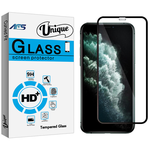 محافظ صفحه نمایش مات ای اف اس مدل Unique Glass مناسب برای گوشی موبایل اپل Iphone 11