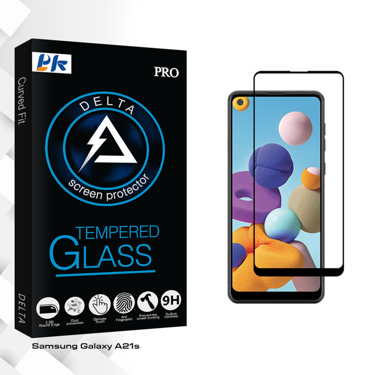 محافظ صفحه نمایش پی کی مدل Delta مناسب برای گوشی موبایل سامسونگ Galaxy A21s
