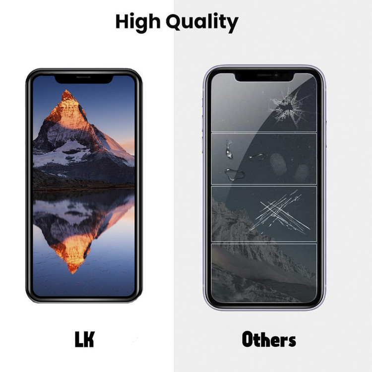 محافظ صفحه نمایش ال کی مدل +HD مناسب برای گوشی موبایل اپل iPhone 13 mini