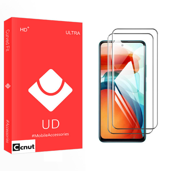 محافظ صفحه نمایش کوکونات مدل UD GLASS مناسب برای گوشی موبایل شیائومی Poco X3 GT بسته دو عددی
