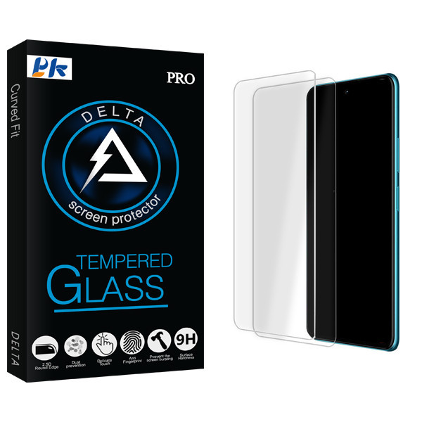 محافظ صفحه نمایش شیشه ای پی کی مدل Delta Glass مناسب برای گوشی موبایل سامسونگ Galaxy A52s 5G بسته دو عددی
