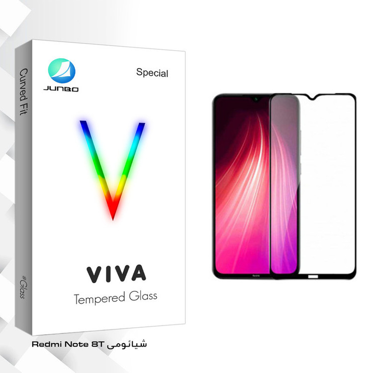 محافظ صفحه نمایش جانبو مدل Viva Glass مناسب برای گوشی موبایل شیائومی Redmi Note 8T