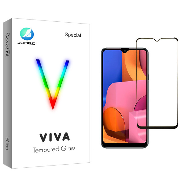 محافظ صفحه نمایش جانبو مدل Viva Glass مناسب برای گوشی موبایل سامسونگ galaxy A20s