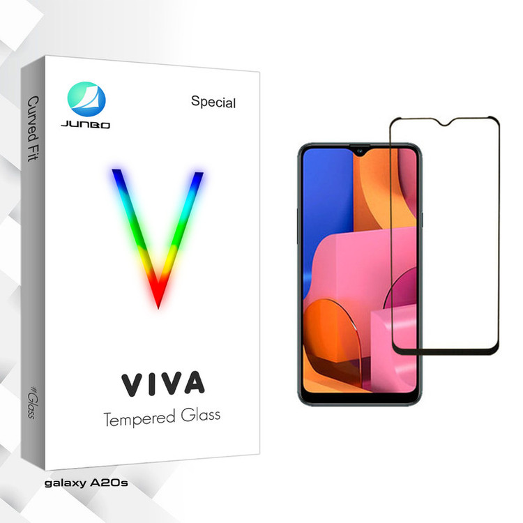 محافظ صفحه نمایش جانبو مدل Viva Glass مناسب برای گوشی موبایل سامسونگ galaxy A20s