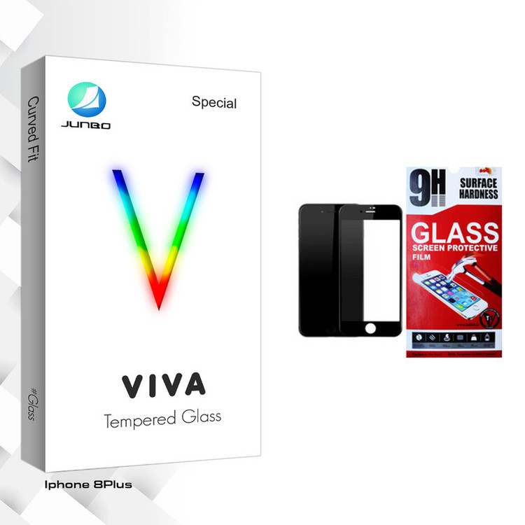 محافظ صفحه نمایش جانبو مدل Viva Glass مناسب برای گوشی موبایل اپل Iphone 8Plus