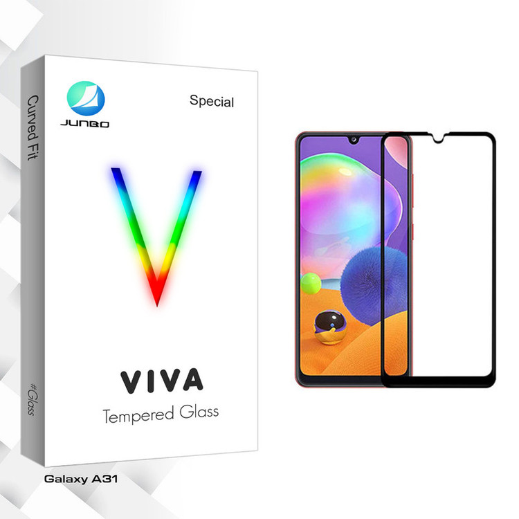 محافظ صفحه نمایش جانبو مدل Viva Glass مناسب برای گوشی موبایل سامسونگ Galaxy A31
