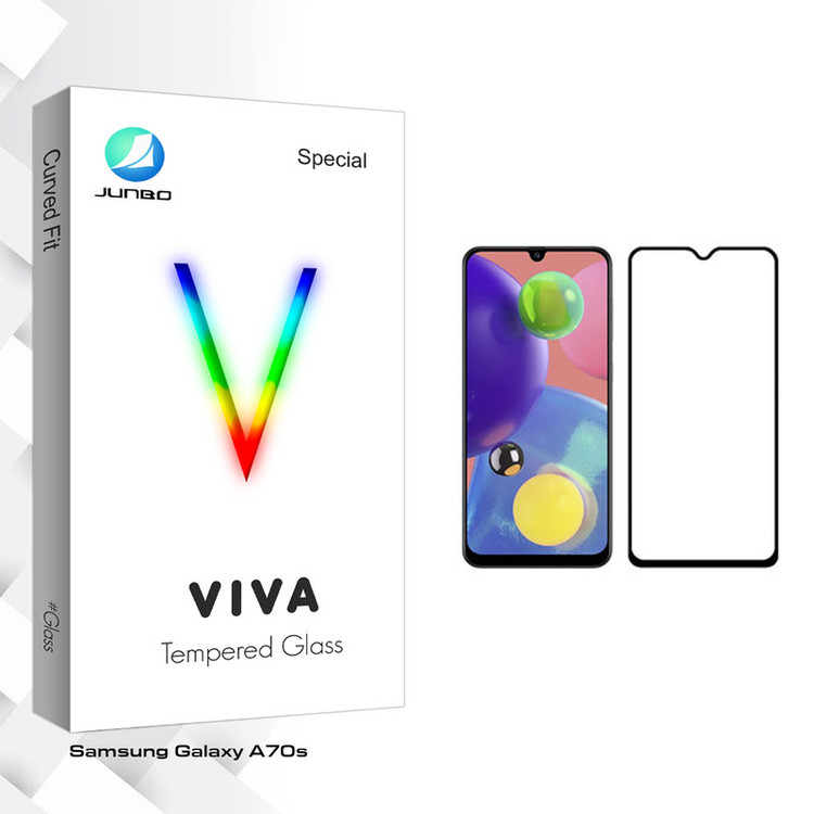 محافظ صفحه نمایش جانبو مدل Viva Glass مناسب برای گوشی موبایل سامسونگ Galaxy A70s