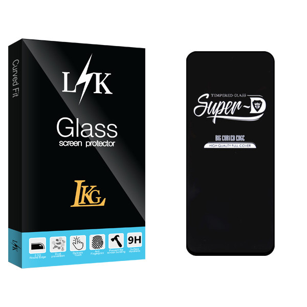 محافظ صفحه نمایش ال کا جی مدل LK GlassSuper D مناسب برای گوشی موبایل شیائومی Note 10S