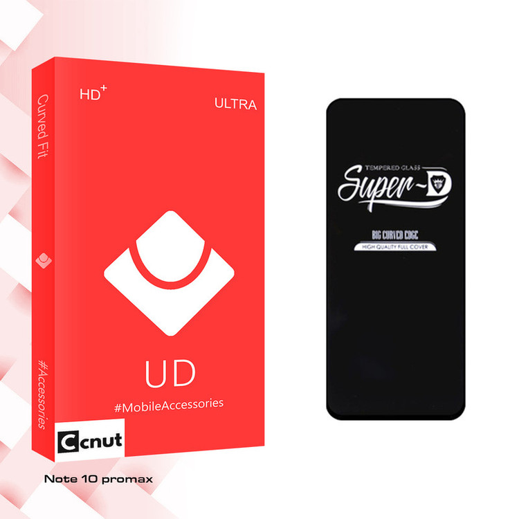 محافظ صفحه نمایش کوکونات مدل UD UltraSuper D مناسب برای گوشی موبایل شیائومی Note 10 promax