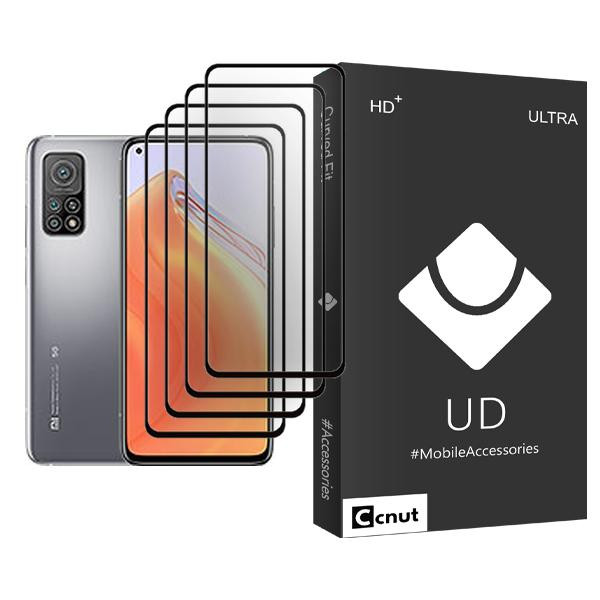 محافظ صفحه نمایش کوکونات مدل UDB Ultra MIX004 مناسب برای گوشی موبایل شیائومی Mi 10T 5G بسته چهار عددی