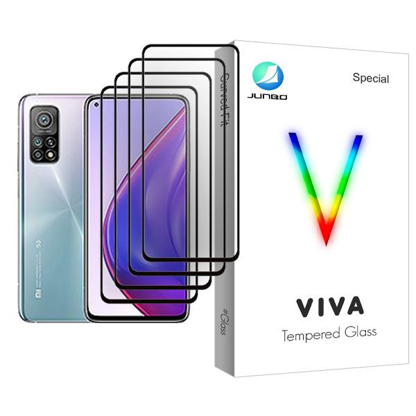 محافظ صفحه نمایش جانبو مدل Viva Glass MIX004 مناسب برای گوشی موبایل شیائومی Mi 10T Pro 5G بسته چهار عددی
