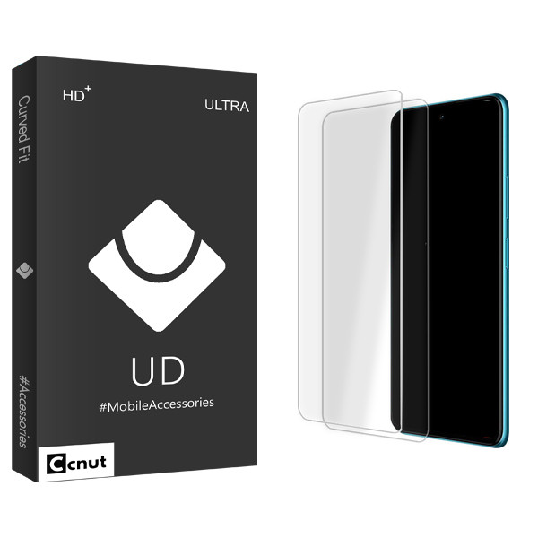 محافظ صفحه نمایش شیشه ای کوکونات مدل UDB Ultra MIX مناسب برای گوشی موبایل شیائومی Black Shark 4 \ 4 Pro بسته دو عددی