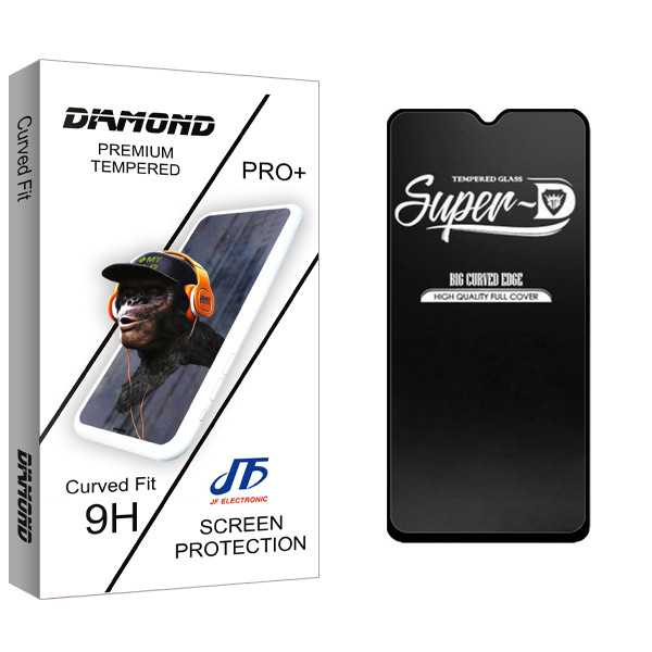 محافظ صفحه نمایش شیشه ای جی اف مدل Diamond Glass Super-D مناسب برای گوشی موبایل سامسونگ Galaxy A23