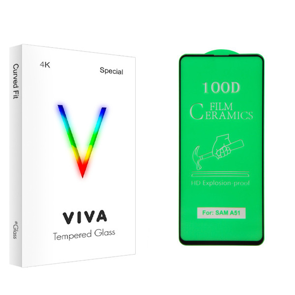 محافظ صفحه نمایش ویوا مدل 4K مناسب برای گوشی موبایل سامسونگ Galaxy A51