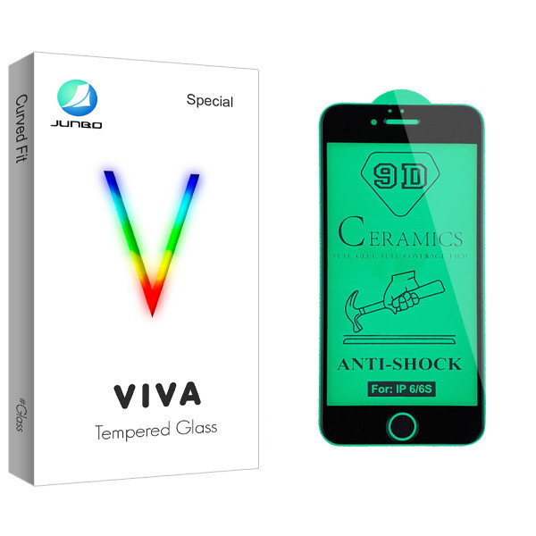محافظ صفحه نمایش سرامیکی جانبو مدل Viva Glass مناسب برای گوشی موبایل اپل iPhone 6
