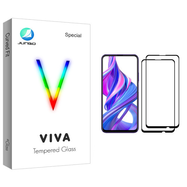 محافظ صفحه نمایش جانبو مدل Viva Glass مناسب برای گوشی موبایل آنر 9X Pro بسته دو عددی