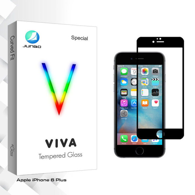 محافظ صفحه نمایش جانبو مدل Viva Glass مناسب برای گوشی موبایل اپل iPhone 6 Plus