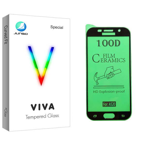 محافظ صفحه نمایش سرامیکی جانبو مدل Viva Glass مناسب برای گوشی موبایل سامسونگ Galaxy A5 2017/ A520